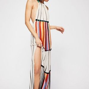 Free People Mardi Gras Knit Maxi Dress